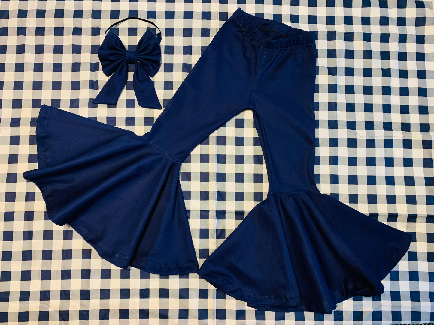 School Uniform Inspired Flare Bells| Back to School Uniform|Khaki Uniform Pants|Navy Uniform Pants