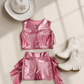 Handmade Cowgirl Outfit | Boutique Western Set | Toddler, Girls & Women's Matching Outfit