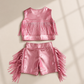 Handmade Cowgirl Outfit | Boutique Western Set | Toddler, Girls & Women's Matching Outfit