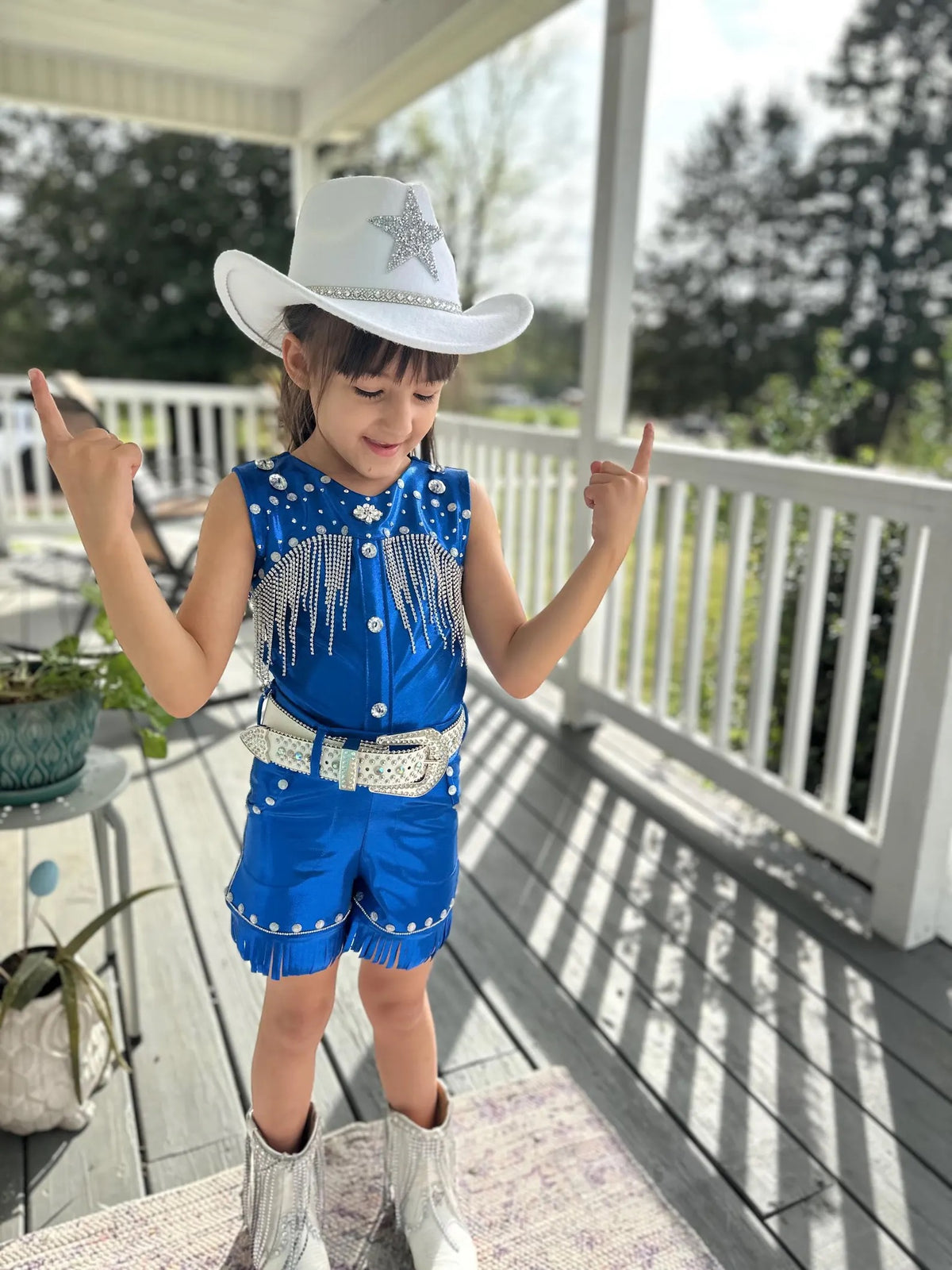 Rhinestone Star Cowgirl Hat | Western Hat for Babies, Kids & Adults