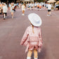 Girls Pink Western Fringe Jacket & Shorts Set | Handmade Cowgirl Outfit