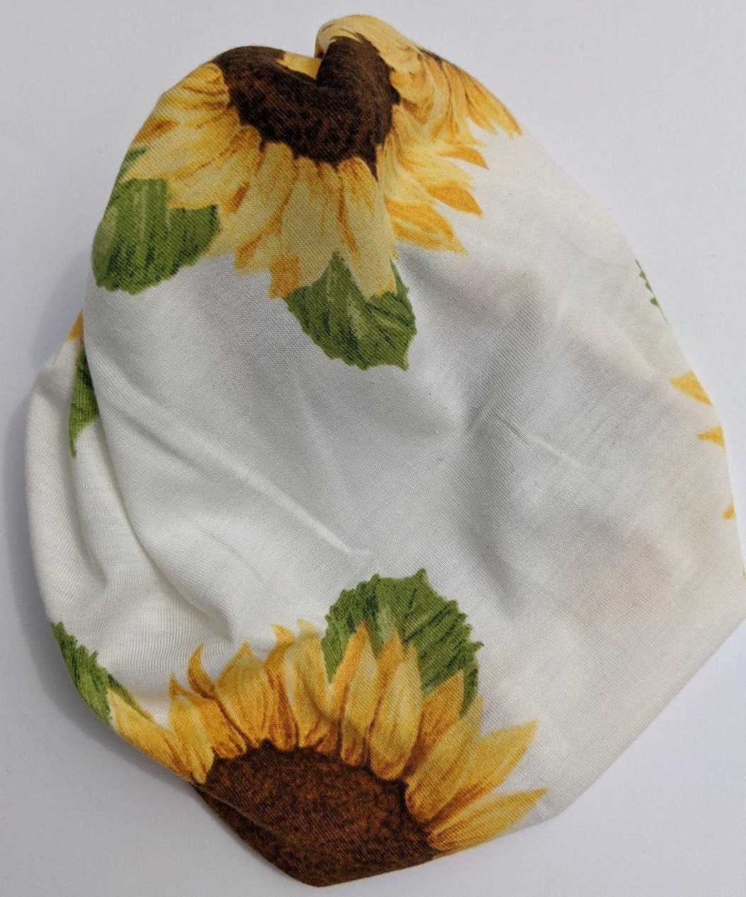 Sunflower Baby Turban|Adult Turban|Top Knot Turban|Top Knot Baby Hat|Kids Turbans|Toddler Turban|Bun Turban|Newborn Hat|Chemo Hat