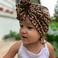 Cheetah Ruffle Headwrap|Baby Turban|Adult Turban|Top Knot Turban|Top Knot Baby Hat|Kids Turbans|Toddler Turban|NewbornTurban|Chemo Hat