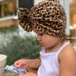 Cheetah Ruffle Headwrap|Baby Turban|Adult Turban|Top Knot Turban|Top Knot Baby Hat|Kids Turbans|Toddler Turban|NewbornTurban|Chemo Hat