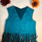 Jannis Fringe Faux Suede Vest| Baby Suede Vest| Kids Suede Vest| Teen Vest |Fringe Vest| Hippie Vest