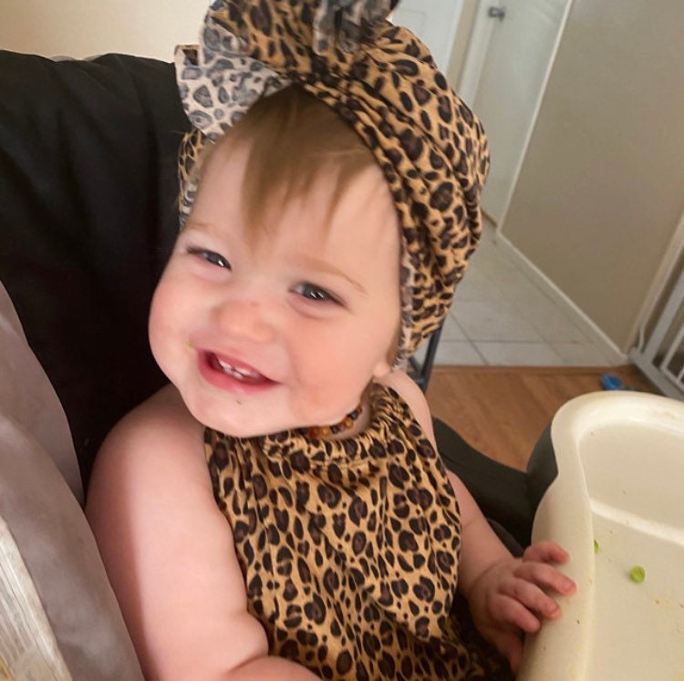 Romper Slouchy Lightweight Cheetah |Baby Jumpsuit| Kids Jumpsuit|Baby Romper|Kids Romper|Boho Romper|Baby Boho Clothing