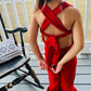 Thanksgiving/Christmas Jumpsuit Flare Bell CHOOSE YOUR COLOR!|Jumsuit|Baby Jumpsuit| Kids Jumpsuit|Holiday Outfits|Wholesome Goods Co