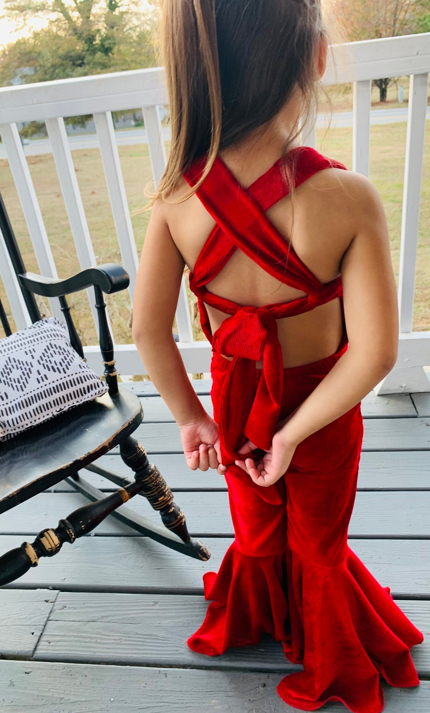 Thanksgiving/Christmas Jumpsuit Flare Bell CHOOSE YOUR COLOR!|Jumsuit|Baby Jumpsuit| Kids Jumpsuit|Holiday Outfits|Wholesome Goods Co
