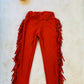Vegan Leather Fringe Tights Oatmeal Dolman Shirt|Boho Clothes|Girls Fall Outfits|Fall Clothes| Wholesome Goods Co|Fall/Winter