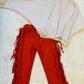 Vegan Leather Fringe Tights Oatmeal Dolman Shirt|Boho Clothes|Girls Fall Outfits|Fall Clothes| Wholesome Goods Co|Fall/Winter