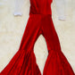 Thanksgiving/Christmas Jumpsuit Flare Bell CHOOSE YOUR COLOR!|Jumsuit|Baby Jumpsuit| Kids Jumpsuit|Holiday Outfits|Wholesome Goods Co