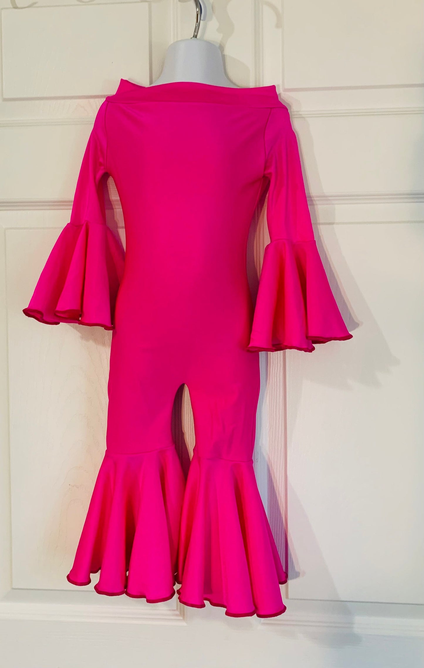 Dancing Queen Off Shoulder Jumpsuit|Flare Bell Jumpsuit|Bells sleeve Jumpsuit|Girl birthday outfits|Wholesome Goods Co|