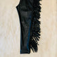 Vegan Leather Fringe Tights Oatmeal Dolman Shirt|Boho Clothes|Girls Fall Outfits|Fall Clothes| Wholesome Goods Co|Fall/Winter
