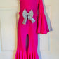 Dancing Queen Asymmetric Jumpsuit with Matching Belt|Flare Bell Jumpsuit|One Shoulder Jumpsuit|Girl birthday outfits|Wholesome Goods Co|