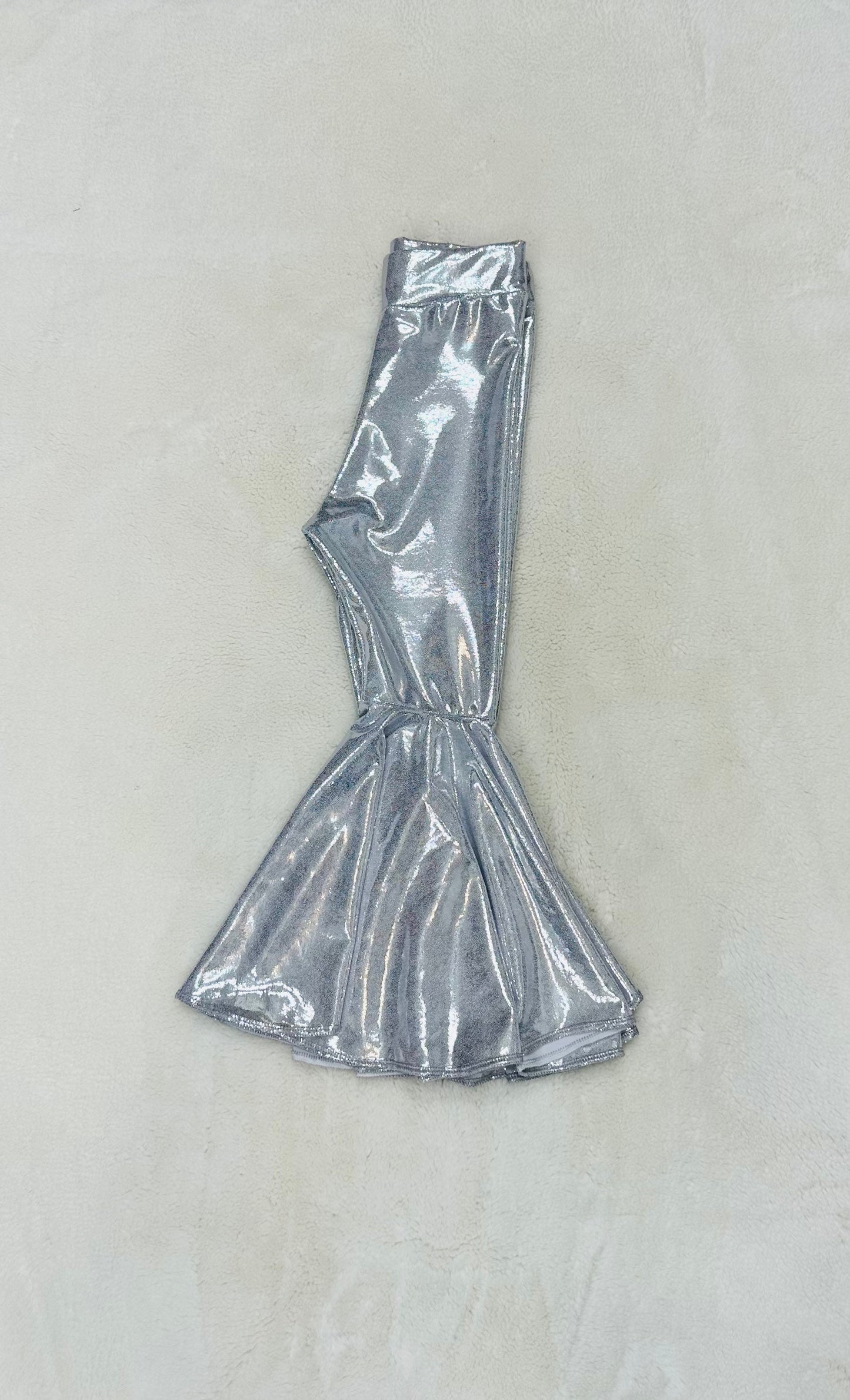 Silver Bell Bottom Flare Pants More Colors Available! Bell Bottoms|Newborn Flare Pants|Bell Bottoms|Hippie Flare Pants| Baby Bell Bottoms
