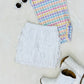 Leotard|White Pleather Fringe Skirt|Trendy Sunglasses| Wholesome Goods Co
