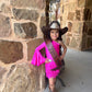 CHOOSE YOUR COLOR(S) Fringe Skirt|One Shoulder Bell Sleeve Leotard (Sold Separately) Girls skirts|fringe skirts|Wholesome Goods