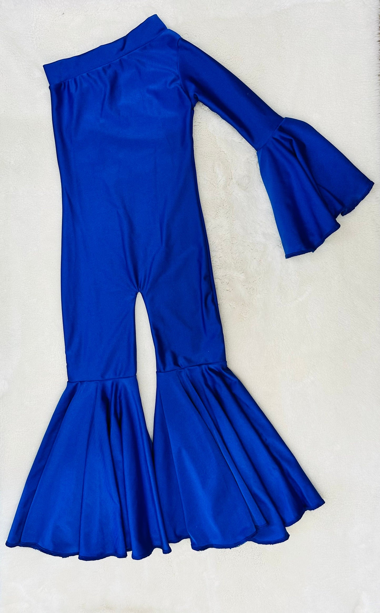 Dancing Queen Asymmetric Jumpsuit|Flare Bell Jumpsuit|One Shoulder Jumpsuit|Girl birthday outfits|Wholesome Goods Co|