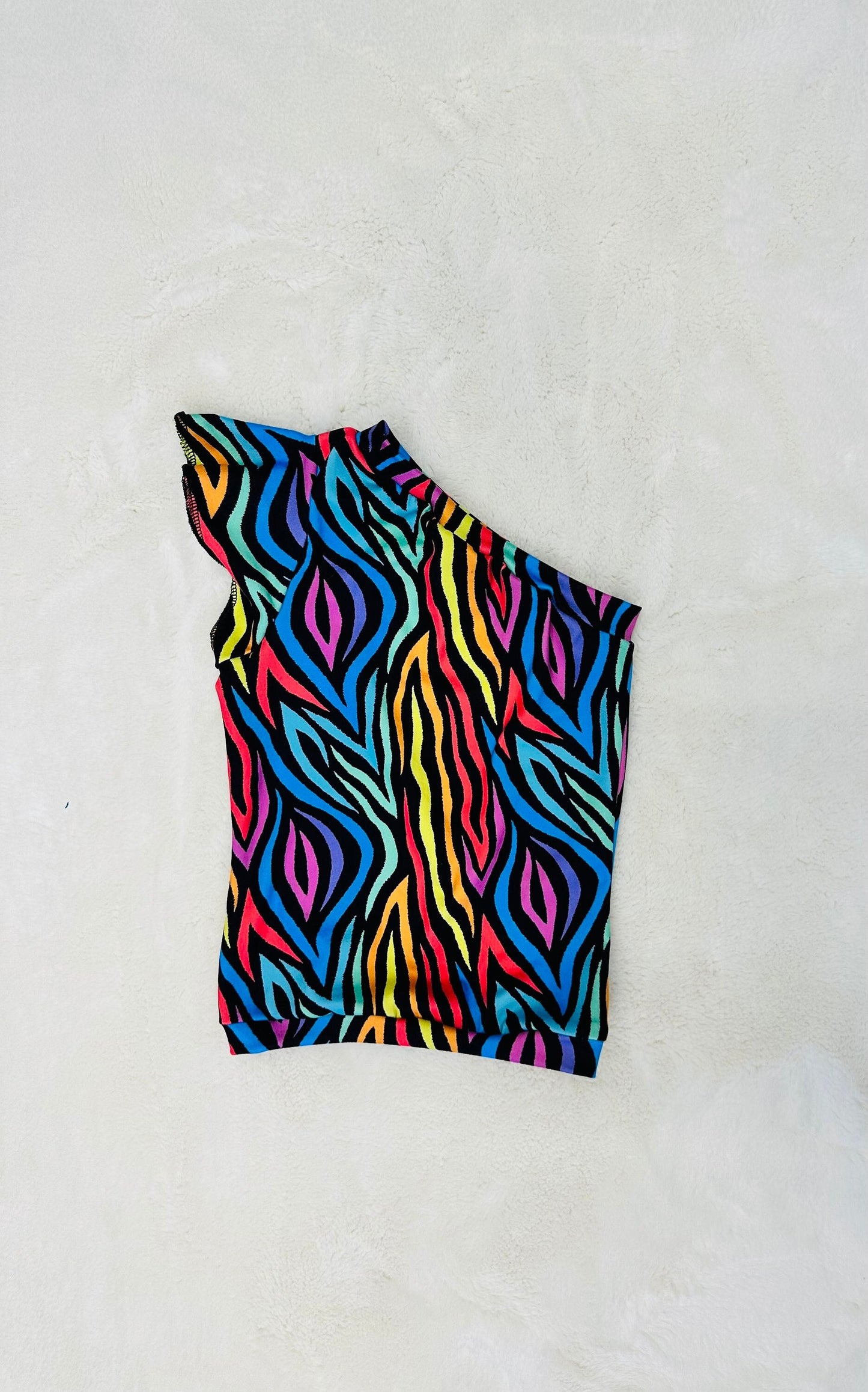 Boho Bliss: Kids' It's a Vibe One Shoulder Top | Wholesome Goods Co | Boho Chic Fashion | Multiple Colors | Etsy Exclusive