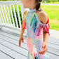 Pageant-Ready Fringe Shoulder Set with Flared Bell Bottoms - Diverse Colors & Sizes for Special Occasion