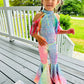 Pageant-Ready Fringe Shoulder Set with Flared Bell Bottoms - Diverse Colors & Sizes for Special Occasion