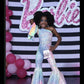 Holographic Dancing Queen Asymmetric Jumpsuit|Flare Bell Jumpsuit|One Shoulder Jumpsuit|Girl birthday outfits|Dance Apparel