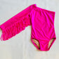 Fringe Skirt|One Shoulder Fringe  Sleeve Leotard (Sold Separately) - More Colors Available! Girls skirts|fringe skirts|Wholesome Goods