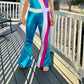 Customizable Retro Radiance Dance Jumpsuit with Optional Rhinestones - Team Sparkle & Flare! By Wholesome Goods Co