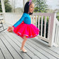 Cherished Moments Shirt and Tutu Set with Included Rhinestones - Perfect for Birthdays, Father-Daughter Dances, Pageants, and Elegant Events