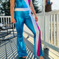 Customizable Retro Radiance Dance Jumpsuit with Optional Rhinestones - Team Sparkle & Flare! By Wholesome Goods Co