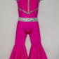 Smarty Pants Retro Glam Jumpsuit"-Versatile '70s Chic in Custom Colors & Various Sizes Flare Bell Jumpsuit|Girl birthday outfits|Dancewear