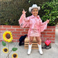 8Cowgirl Couture Fringe Set(InfantJuniors)Matte or Metallic Lycra Mystique|60+ Colors|Boots & Hat Sold Separately. Handmade Wholesome Goods