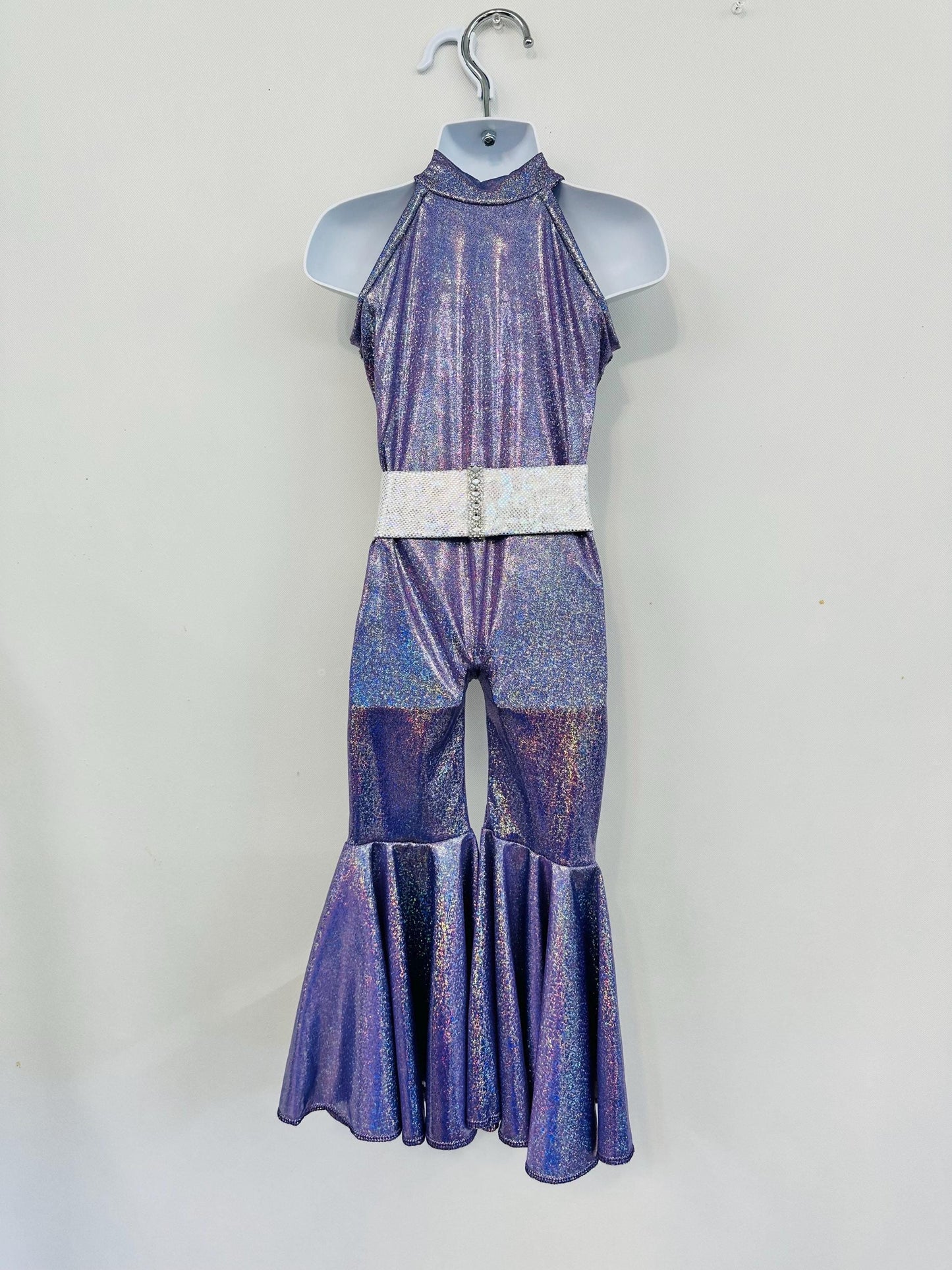 Smarty Pants Retro Glam Jumpsuit"-Versatile '70s Chic in Custom Colors & Various Sizes Flare Bell Jumpsuit|Girl birthday outfits|Dancewear