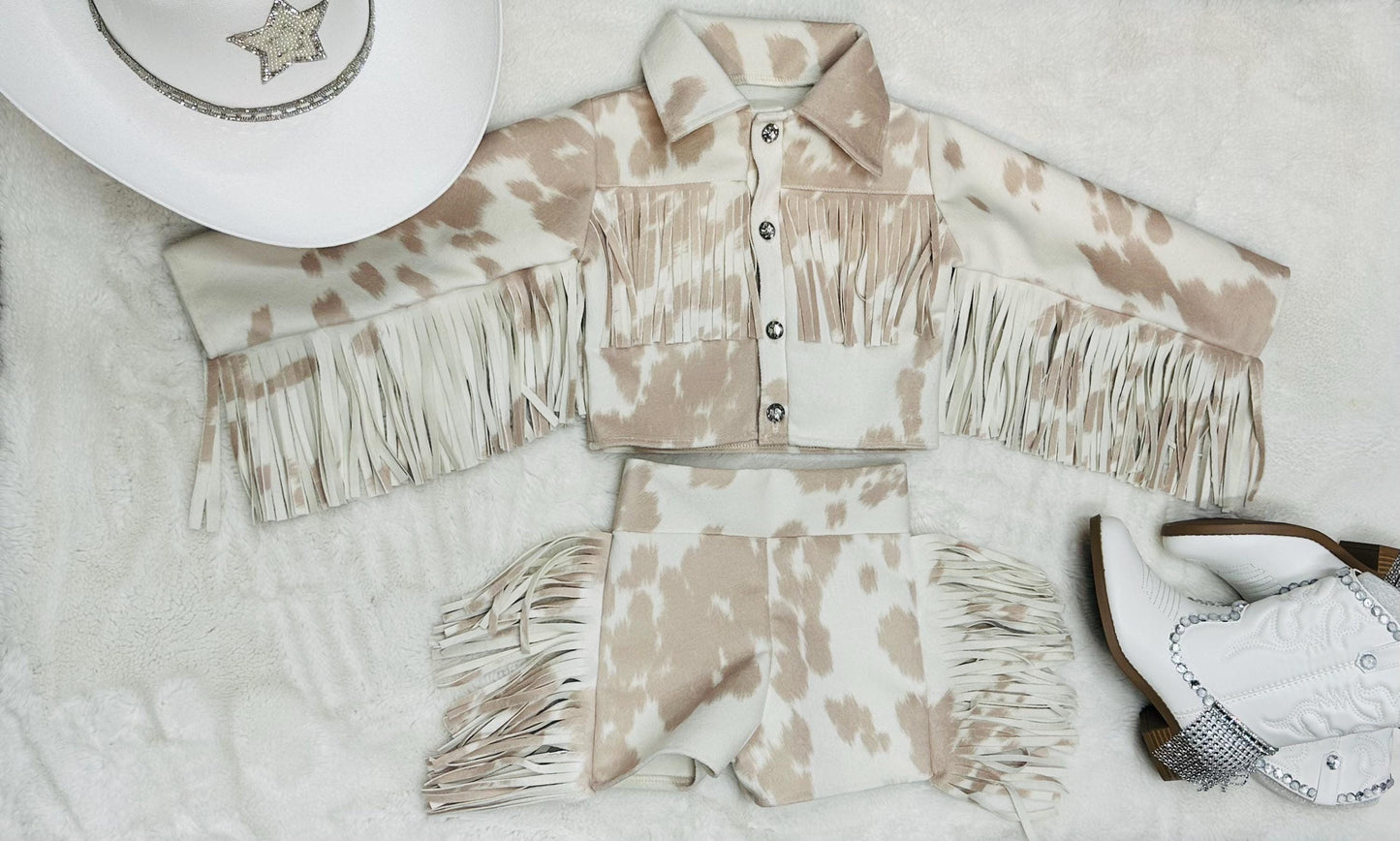 Faux Cowhide Handmade Western Wear by Wholesome Goods CoCustomizable in a Wide Range of Sizes & Colors Boots and Hat Sold Separately