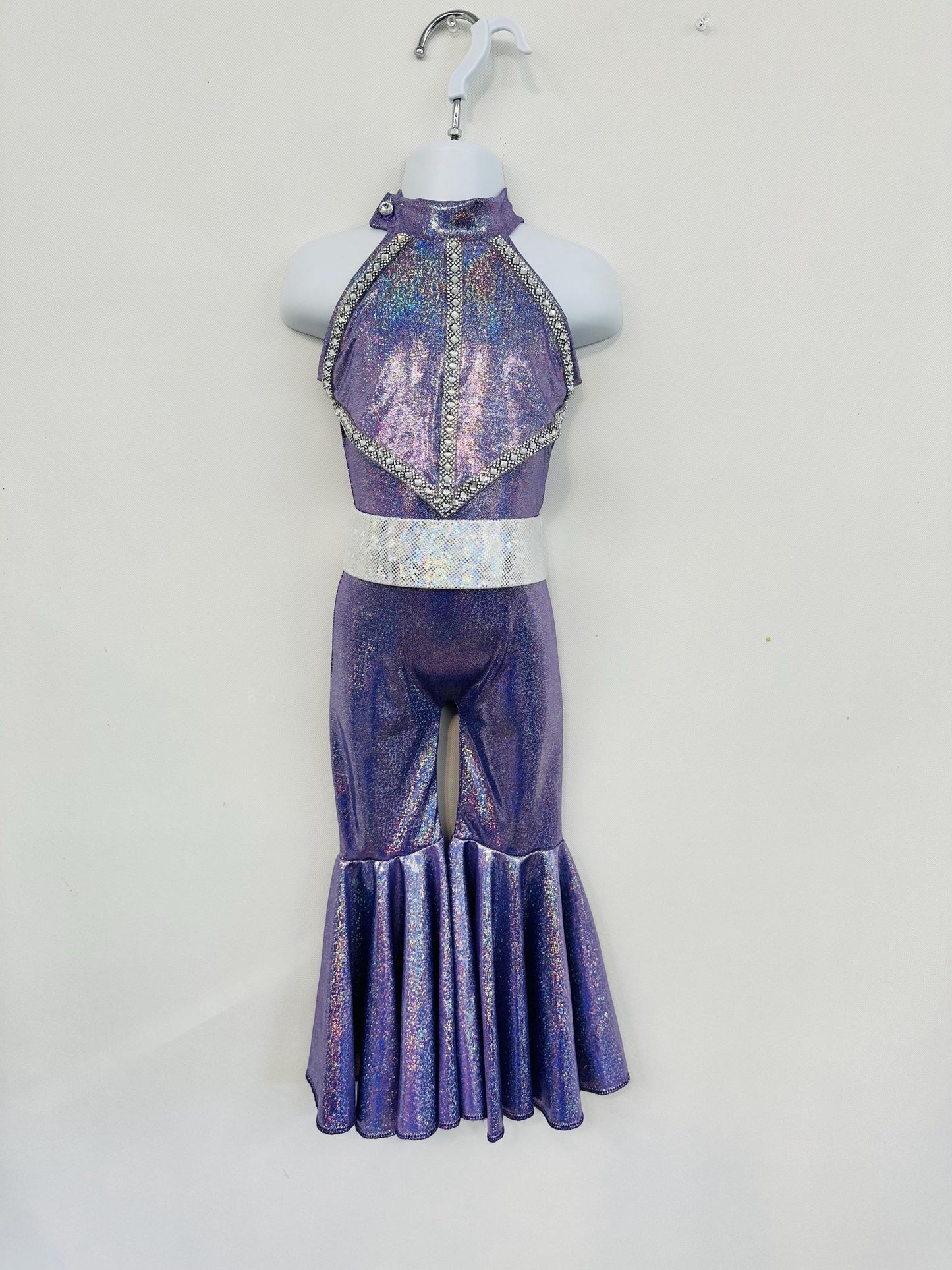 Smarty Pants Retro Glam Jumpsuit"-Versatile '70s Chic in Custom Colors & Various Sizes Flare Bell Jumpsuit|Girl birthday outfits|Dancewear