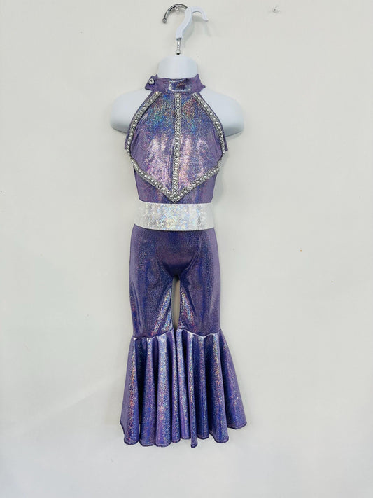 Smarty Pants Retro Glam Jumpsuit"-Versatile '70s Chic in Custom Colors & Various Sizes Flare Bell Jumpsuit|Girl birthday outfits|Dancewear