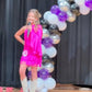 Electric Cowgirl Boho Chic Rodeo Ready One Shoulder Fringe Dress for Free-Spirited Kids - Available in Multiple Colors and Sleeve Styles.
