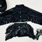 8Cowgirl Couture Fringe Set(InfantJuniors)Matte or Metallic Lycra Mystique|60+ Colors|Boots & Hat Sold Separately. Handmade Wholesome Goods