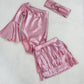 CHOOSE YOUR COLOR(S) Fringe Skirt|One Shoulder Bell Sleeve Leotard (Sold Separately) Girls skirts|fringe skirts|Wholesome Goods