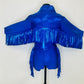 8Cowgirl Couture Fringe Set(InfantJuniors)Matte or Metallic Lycra Mystique|60+ Colors|Boots & Hat Sold Separately. Handmade Wholesome Goods