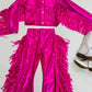 8Cowgirl Couture Fringe Set(InfantJuniors)Matte or Metallic Lycra Mystique|60+ Colors|Boots & Hat Sold Separately. Handmade Wholesome Goods