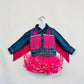 Custom Starlight Fringe Denim Jacket - Tailored Name Embellishment for Girls & Young Adults