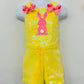 Little Hatching Chick Easter Outfit  Sparkle & Feathers for the Perfect Spring Look! Handmade In the USA by Wholesome Goods Co