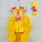 Little Hatching Chick Easter Outfit  Sparkle & Feathers for the Perfect Spring Look! Handmade In the USA by Wholesome Goods Co