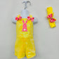 Little Hatching Chick Easter Outfit  Sparkle & Feathers for the Perfect Spring Look! Handmade In the USA by Wholesome Goods Co