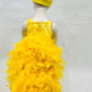 Little Hatching Chick Easter Outfit  Sparkle & Feathers for the Perfect Spring Look! Handmade In the USA by Wholesome Goods Co