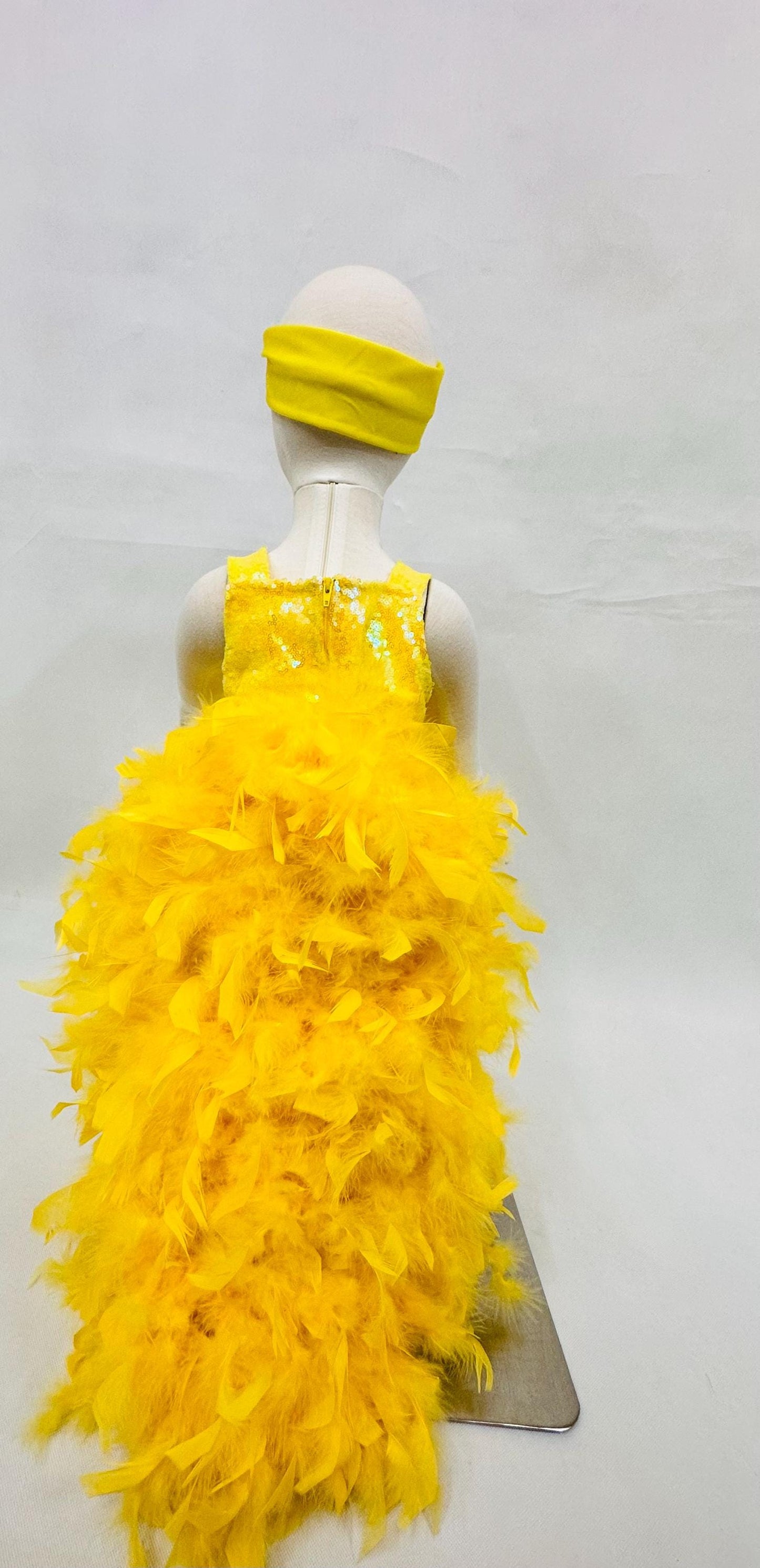 Little Hatching Chick Easter Outfit  Sparkle & Feathers for the Perfect Spring Look! Handmade In the USA by Wholesome Goods Co