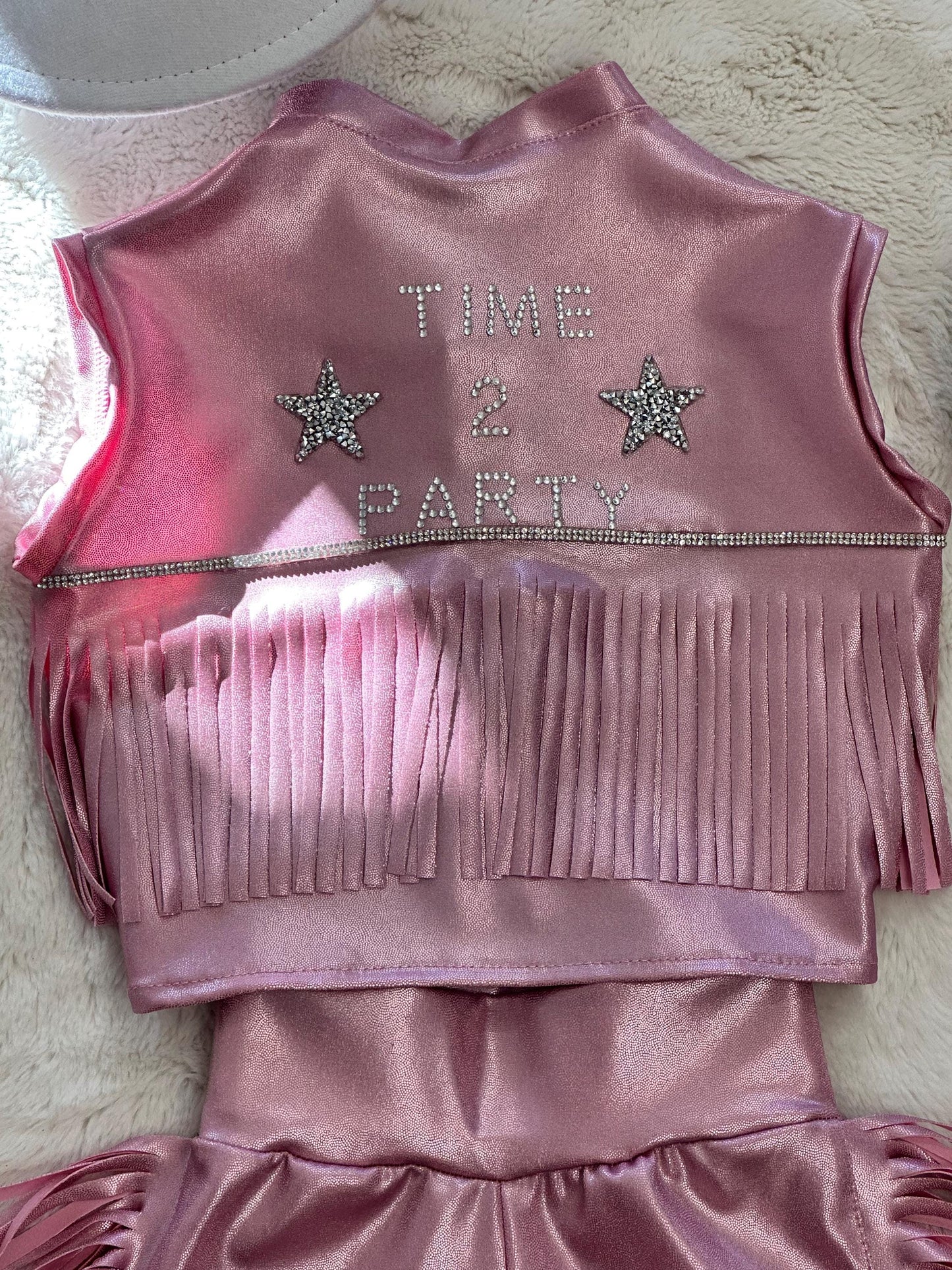Custom Birthday Cowgirl Fringe Set  Personalized Western Birthday Outfit for Girls | Sizes 0-3M to 20 | Hat & Boots Sold Separately
