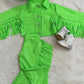8Cowgirl Couture Fringe Set(InfantJuniors)Matte or Metallic Lycra Mystique|60+ Colors|Boots & Hat Sold Separately. Handmade Wholesome Goods