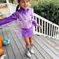 8Cowgirl Couture Fringe Set(InfantJuniors)Matte or Metallic Lycra Mystique|60+ Colors|Boots & Hat Sold Separately. Handmade Wholesome Goods
